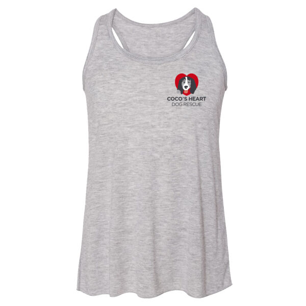 BELLA + CANVAS - Youth Flowy Racerback Tank - Printed Logo Thumbnail