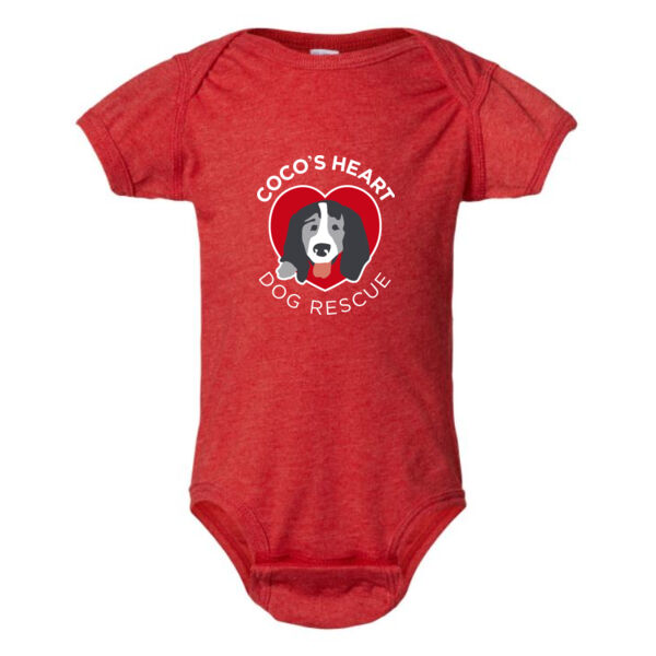 Rabbit Skins Infant Fine Jersey Bodysuit - Printed Logo Thumbnail