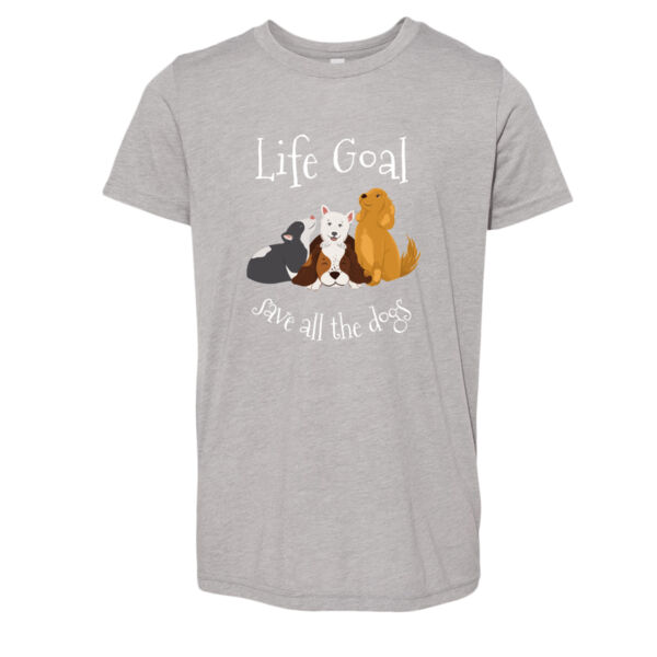 Bella & Canvas Youth Triblend Tee - Printed Logos Thumbnail