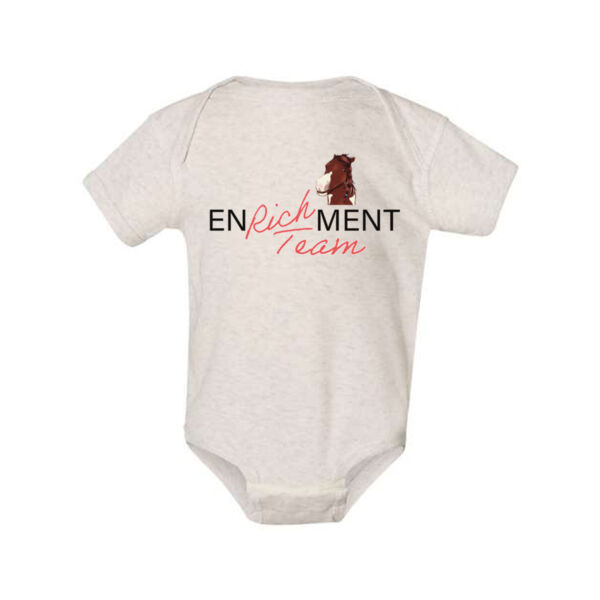 Rabbit Skins Infant Baby Rib Bodysuit - Printed Logos Thumbnail