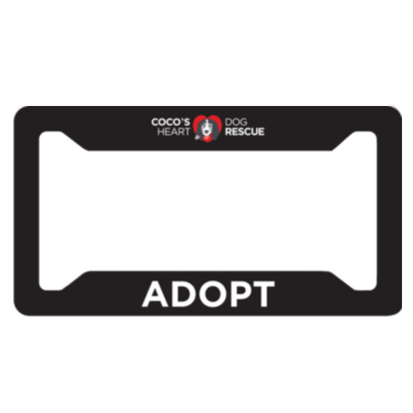 Aluminum License Plate Frame - Sublimated Logo Thumbnail