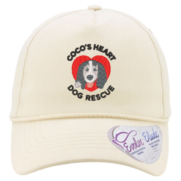 Infinity Her Wmens Washed 5 Panel with Rope - Embroidered Logo Thumbnail