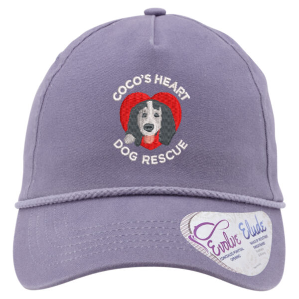 Infinity Her Wmens Washed 5 Panel with Rope - Embroidered Logo Thumbnail