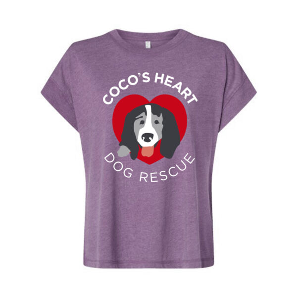 LAT Women's Relaxed Vintage Wash Tee - Printed Logo Thumbnail