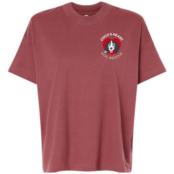 LAT Women's Hi-Lo Tee - Printed Logo Thumbnail