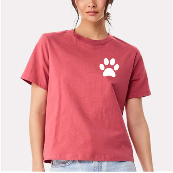 Bella & Canvas Women's 6oz Heavyweight Tee - Printed Logos Thumbnail