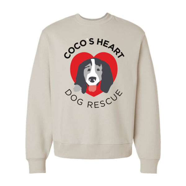 Bella & Canvas 10 oz. Heavyweight Sweatshirt - Printed Logo Thumbnail