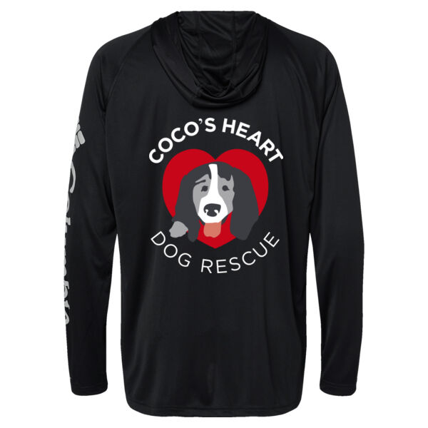 Columbia PFG Terminal Tackle Hooded Long Sleeve T-Shirt - Printed Logo Thumbnail