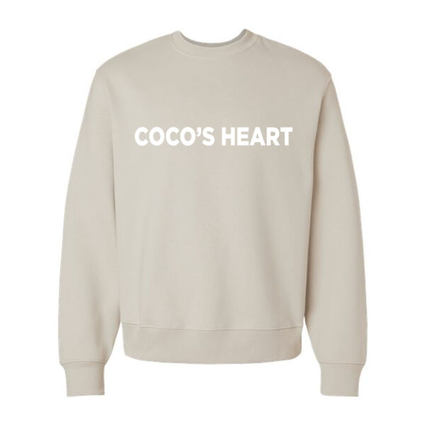 Bella & Canvas 10 oz. Heavyweight Sweatshirt - Applique & Embroidered Logos Thumbnail