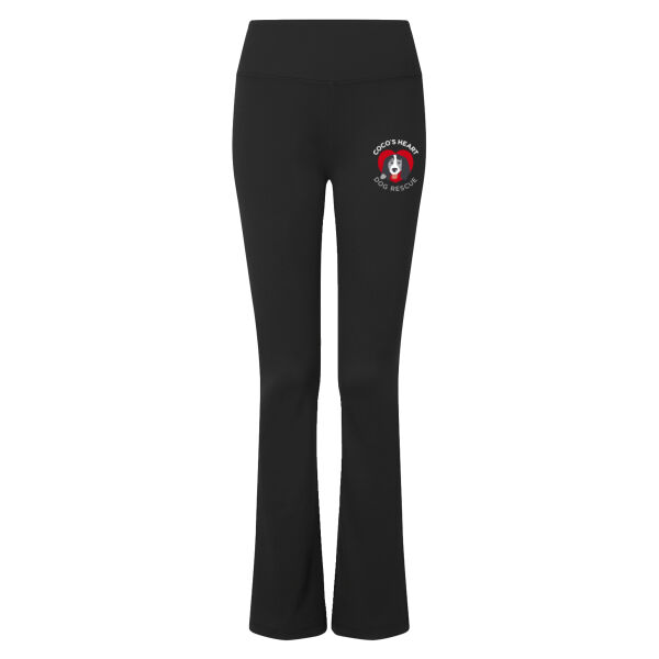 TriDri Women's Flare Legging - Printed Logo Thumbnail