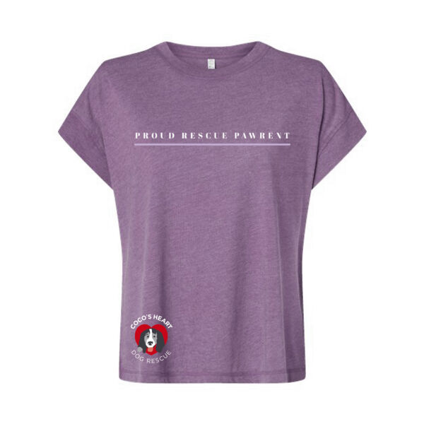 LAT Women's Relaxed Vintage Wash Tee - Printed Logos Thumbnail