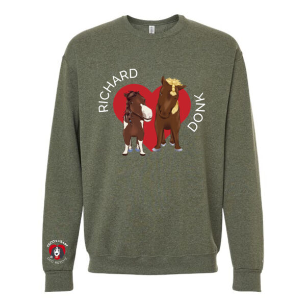 Jerzees NuBlend Crewneck Sweatshirt - Printed Logos Thumbnail