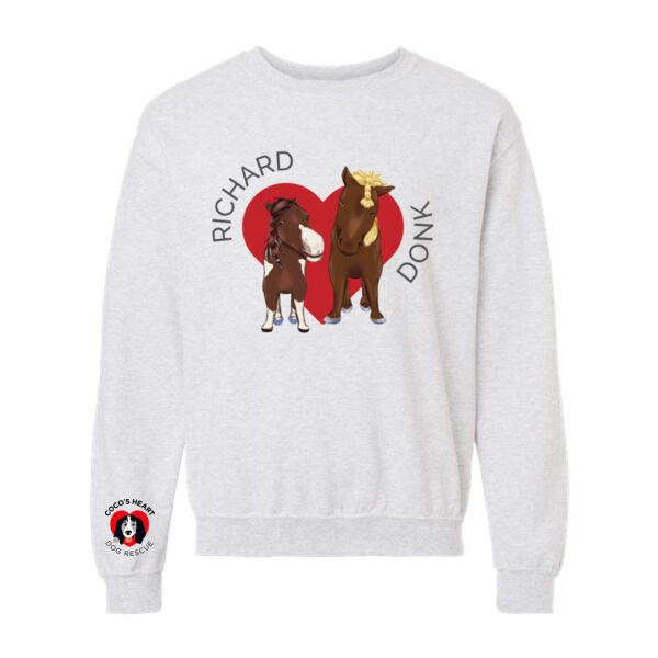 Gildan Heavy Blend Crewneck Sweatshirt - Printed Logos Thumbnail