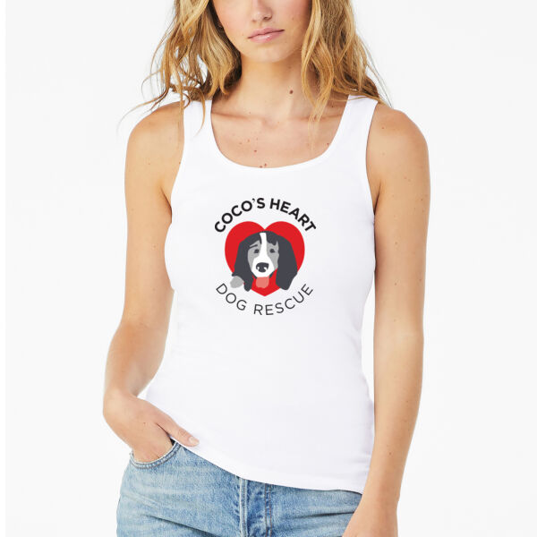 Bella & Canvas Women's Baby Rib Tank - Printed Logo Thumbnail