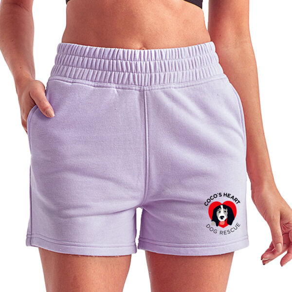 TriDri Women's Maria Jogger Shorts - Printed Logo Thumbnail
