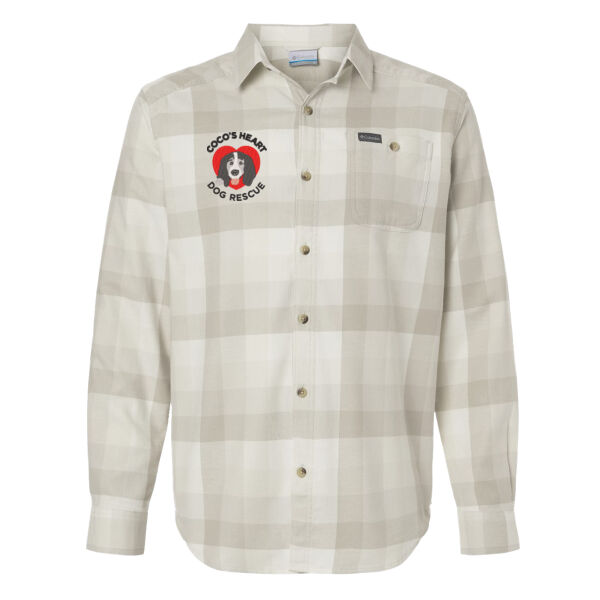 Men's Cornell Woods™ Flannel Shirt - Embroidered Logo Thumbnail