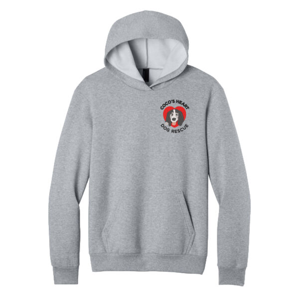 Port & Co™ Youth Easy Fleece Pullover Hooded Sweatshirt - Embroidered Logo Thumbnail