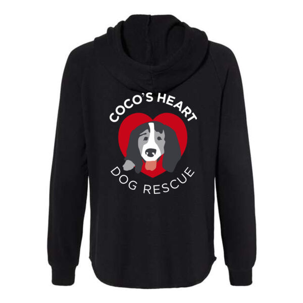 Women's California Wave Wash Full-Zip Hooded Sweatshirt - Printed Logos Thumbnail