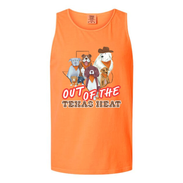 Unisex Garment-Dyed Heavyweight Tank Top - Printed Logos Thumbnail