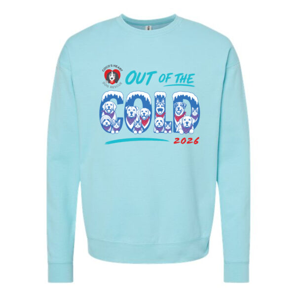 Unisex Fleece Crewneck Sweatshirt - Printed Logo Thumbnail