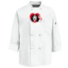 Eight Knot Button Chef Coat with Thermometer Pocket Thumbnail