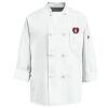 Eight Knot Button Chef Coat with Thermometer Pocket Thumbnail