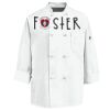 Eight Knot Button Chef Coat with Thermometer Pocket Thumbnail