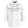 Eight Knot Button Chef Coat with Thermometer Pocket Thumbnail