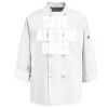 Eight Knot Button Chef Coat with Thermometer Pocket Thumbnail