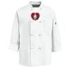 Eight Knot Button Chef Coat with Thermometer Pocket Thumbnail