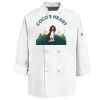 Eight Knot Button Chef Coat with Thermometer Pocket Thumbnail