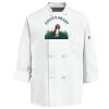 Eight Knot Button Chef Coat with Thermometer Pocket Thumbnail