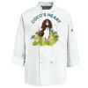 Eight Knot Button Chef Coat with Thermometer Pocket Thumbnail