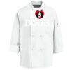 Eight Knot Button Chef Coat with Thermometer Pocket Thumbnail