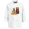 Eight Knot Button Chef Coat with Thermometer Pocket Thumbnail