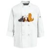 Eight Knot Button Chef Coat with Thermometer Pocket Thumbnail