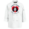 Eight Knot Button Chef Coat with Thermometer Pocket Thumbnail