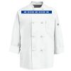 Eight Knot Button Chef Coat with Thermometer Pocket Thumbnail