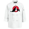 Eight Knot Button Chef Coat with Thermometer Pocket Thumbnail