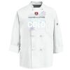 Eight Knot Button Chef Coat with Thermometer Pocket Thumbnail