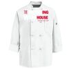 Eight Knot Button Chef Coat with Thermometer Pocket Thumbnail