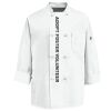 Eight Knot Button Chef Coat with Thermometer Pocket Thumbnail