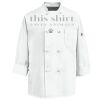 Eight Knot Button Chef Coat with Thermometer Pocket Thumbnail