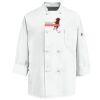 Eight Knot Button Chef Coat with Thermometer Pocket Thumbnail