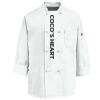 Eight Knot Button Chef Coat with Thermometer Pocket Thumbnail