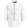 Eight Knot Button Chef Coat with Thermometer Pocket Thumbnail