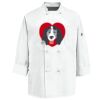 Eight Knot Button Chef Coat with Thermometer Pocket Thumbnail