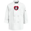 Eight Knot Button Chef Coat with Thermometer Pocket Thumbnail