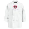 Eight Knot Button Chef Coat with Thermometer Pocket Thumbnail