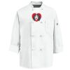 Eight Knot Button Chef Coat with Thermometer Pocket Thumbnail